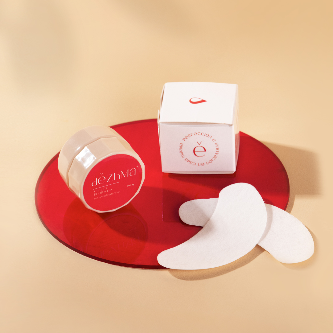 Removedor de pestañas en crema.